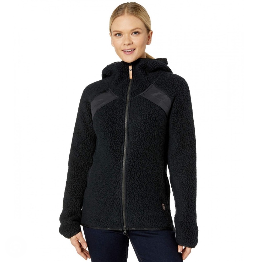 Indygena Tamo Sherpa Full Zip, Black, Size Small